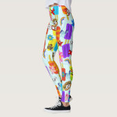 Hamburger Harten Ijs Leggings (Links)