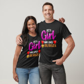 Hamburger is gewoon een meisje dat van Burger houd T-shirt (Unisex)