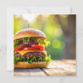 hamburger kaart (Voorkant)