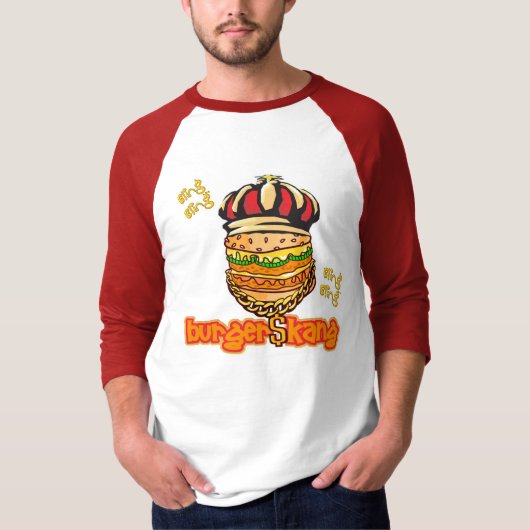 hamburger kang t-shirt (Voorkant)