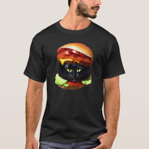 Hamburger Kat  Burger & Kat  Grappig  Idee T-shirt
