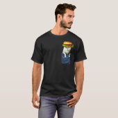 Hamburger Kat  Katburger Burger Spin Meow Kat  1 T-shirt (Voorkant volledig)