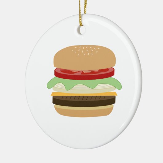 Hamburger Keramisch Ornament (Links)