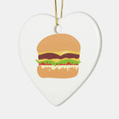 hamburger keramisch ornament (Links)