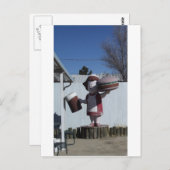  Hamburger Lady Briefkaart (Voorkant / Achterkant)