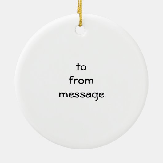 ***HAMBURGER LOVER *** ORNAMENT (Achterkant)