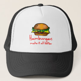Hamburger Lover Trucker Pet