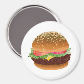 Hamburger magneet (Voorkant / Achterkant)