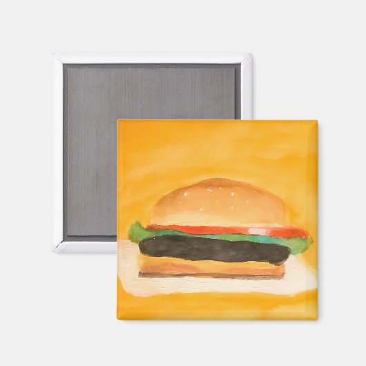 Hamburger Magneet (Voorkant / Achterkant)