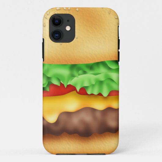 Hamburger met alles erop en eraan! Case-Mate iPhone case (Achterkant)