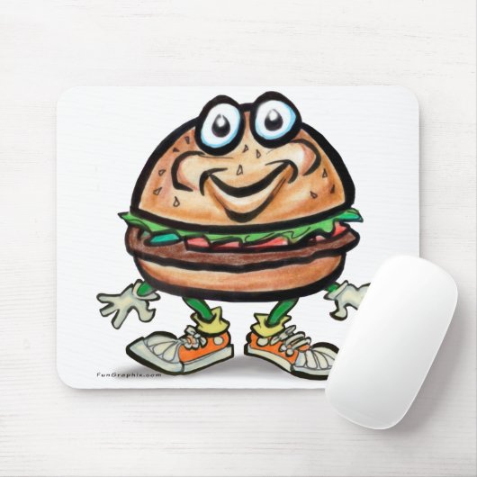 Hamburger Muismat (Met muis)