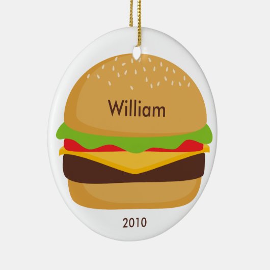 Hamburger Ornament (Rechts)