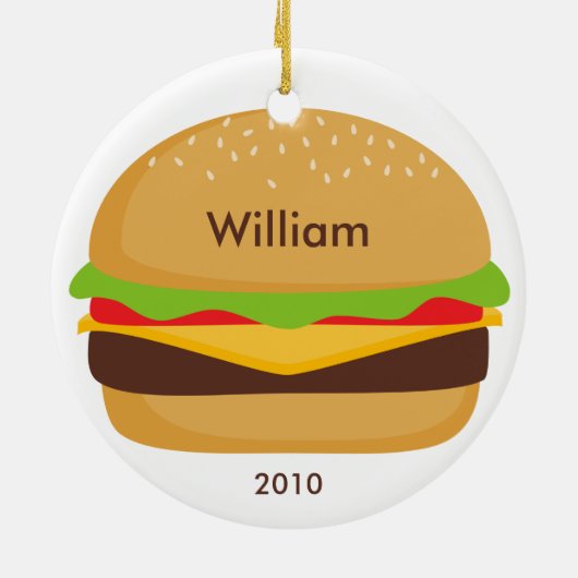 Hamburger Ornament (Achterkant)