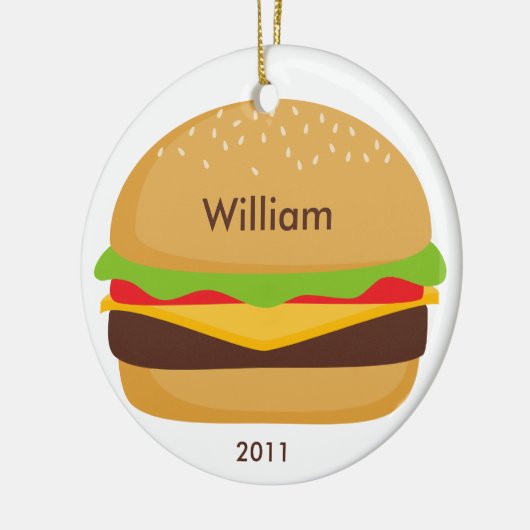 Hamburger Ornament (Links)