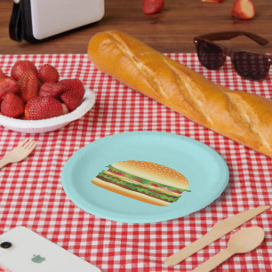 Hamburger Papieren Bordje