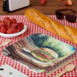 Hamburger Papieren Bordje