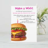 Hamburger Party Cookout | Verjaardag kinderen Kaart (Staand voorkant)