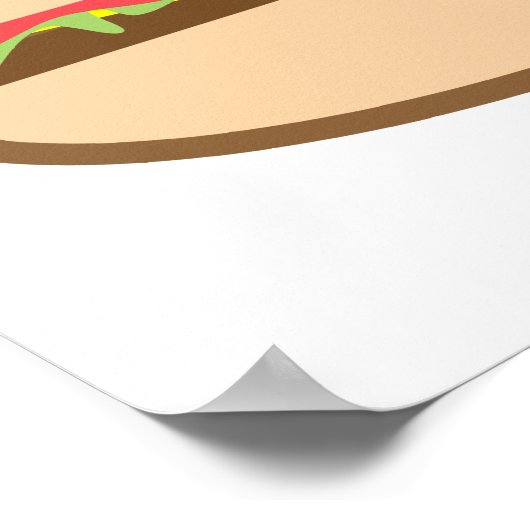 Hamburger Poster (Hoek)