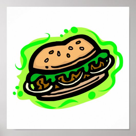 Hamburger Poster (Voorkant)