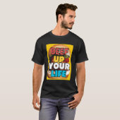 Hamburger print T-shirt (Voorkant volledig)