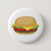 Hamburger Ronde Button 5,7 Cm (Voorkant)