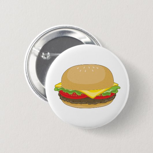 Hamburger Ronde Button 5,7 Cm (Voorkant /achterkant)