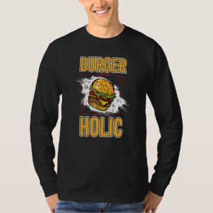Hamburger Rundvlees Vlees Eethuis Lekker Restauran T-shirt