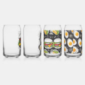 Hamburger schets van CallisC Arts Blikvorm Glas (Rechts)