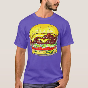 Hamburger Shirt Burger Shirt Cheeseburger Burger L