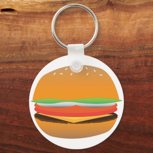 Hamburger Sleutelhanger (Achterkant)