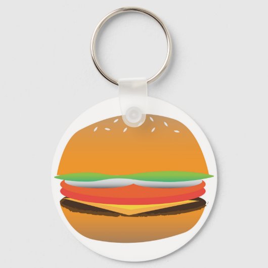 Hamburger Sleutelhanger (Achterkant)