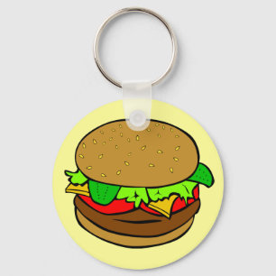Hamburger Sleutelhanger