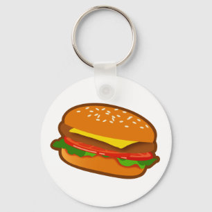 Hamburger Sleutelhanger