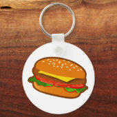 Hamburger Sleutelhanger (Voorkant)
