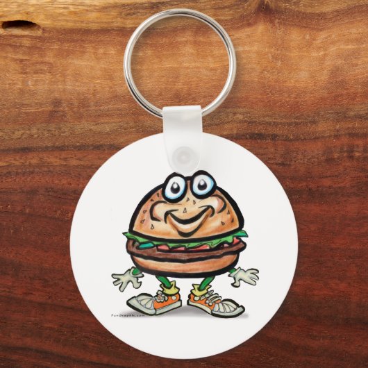 Hamburger Sleutelhanger (Voorkant)