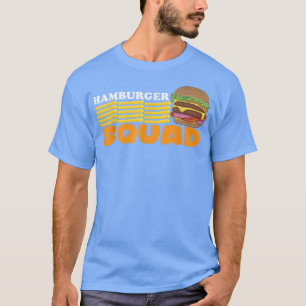 Hamburger Squad Burger Cheesburger for Fast Food L T-shirt