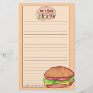 Hamburger Stationery Briefpapier