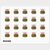 Hamburger Sticker (Vel)
