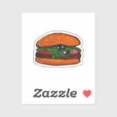 Hamburger Sticker (Vel)