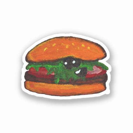 Hamburger Sticker (Voorkant)