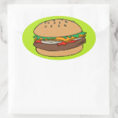 Hamburger sticker (Tas)