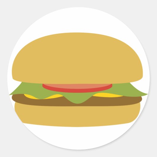 Hamburger Sticker (Voorkant)