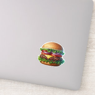Hamburger Sticker