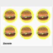 Hamburger stickers (Vel)