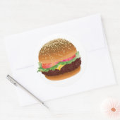 Hamburger stickers (Envelop)