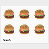 Hamburger stickers (Vel)