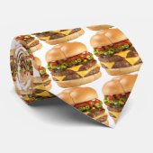 Hamburger stropdas (Opgerold)