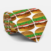 Hamburger Stropdas (Opgerold)