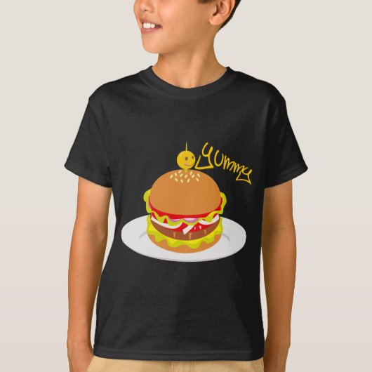 Hamburger T-shirt (Voorkant)