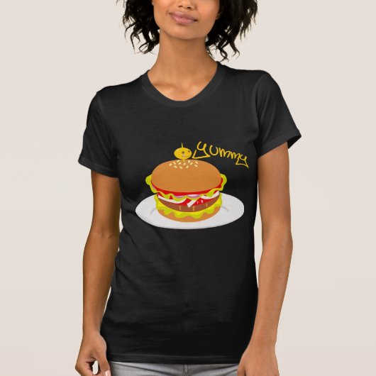Hamburger T-shirt (Voorkant)